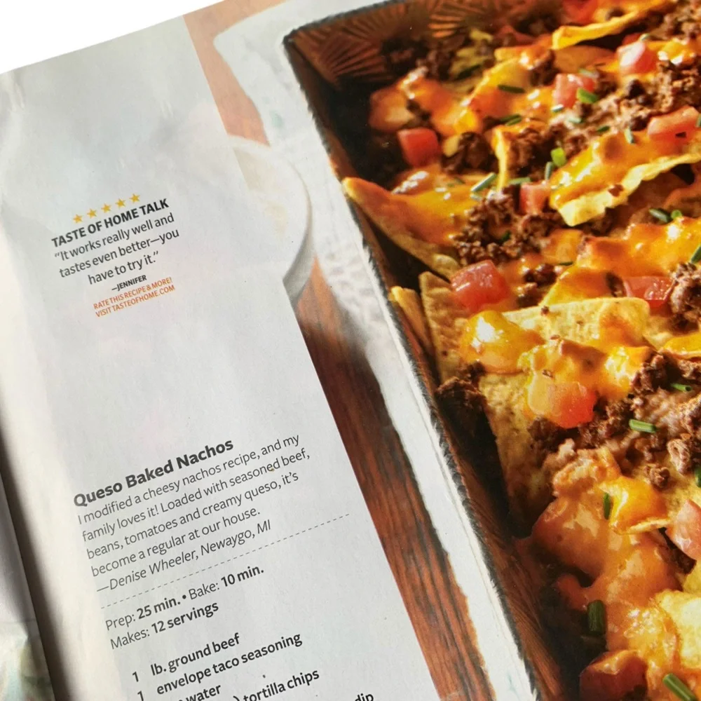 Taste of Home Magazine 2020 Amish Casserole Recipes Kitchen Cooking Make/Freeze